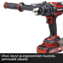 Einhell TP-CD 18/120 Li-i BL iskuporaruuvinväännin, 18 V, 120 Nm, ilman akkua ja laturia