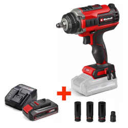 Einhell IMPAXXO 18 450 akkuiskuväännin 18 V 450 Nm 2 5 Ah akku ja laturi