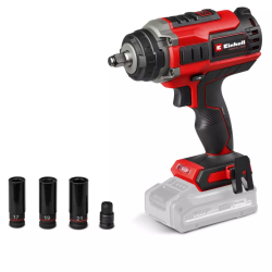 Einhell IMPAXXO 18 450 Solo akkumutterinväännin 18 V 450 Nm mutterisarja ja LED valo