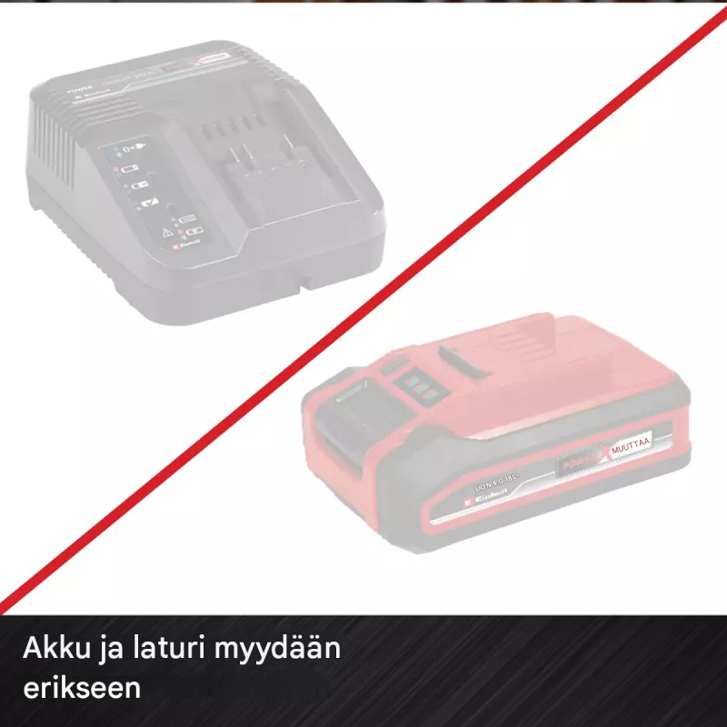 Einhell TP-JS 18/135 Li BL - Solo akkukäyttöinen pistosaha, 18 V