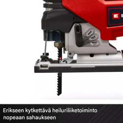 Einhell TP-JS 18/135 Li BL - Solo akkukäyttöinen pistosaha, 18 V