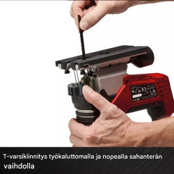 Einhell TP-JS 18/135 Li BL - Solo akkukäyttöinen pistosaha, 18 V