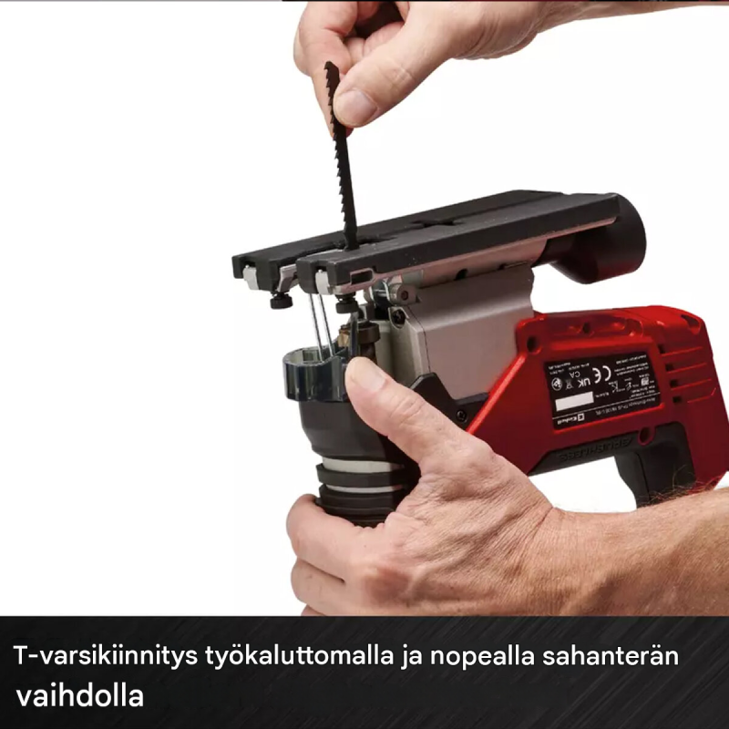 Einhell TP-JS 18/135 Li BL - Solo akkukäyttöinen pistosaha, 18 V