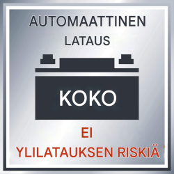 Einhell CC-BC 10 E automaattinen 12 V akkulaturi henkilöautoille ja moottoripyörille