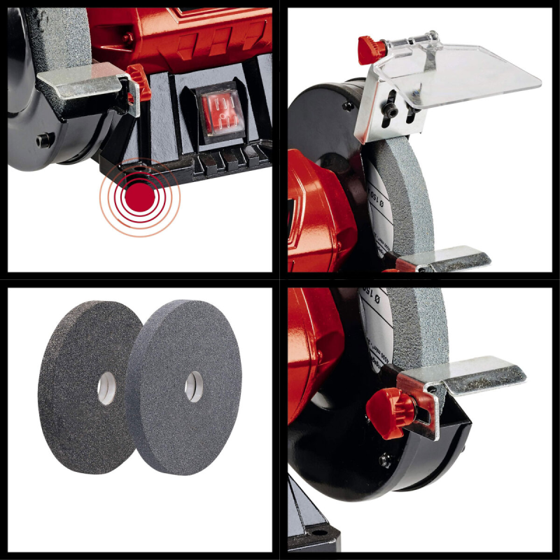 Einhell TC-BG 150 kaksoishiomakone, 150 W, 150 mm, K36/K60