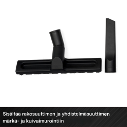 Einhell TC-VC 1825 A märkä-kuivaimuri, 1250 W, 25 l, automaattinen laitepistorasia