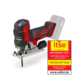 Einhell TP JST 18 135 Li BL akkupistosaha 18 V 135 mm harjaton moottori 3 sahanterää