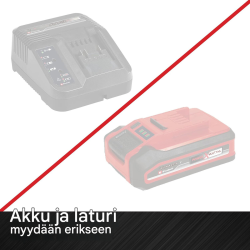 Einhell TP-JST 18/135 Li BL akkupistosaha, 18 V, 135 mm, harjaton moottori, 3 sahanterää