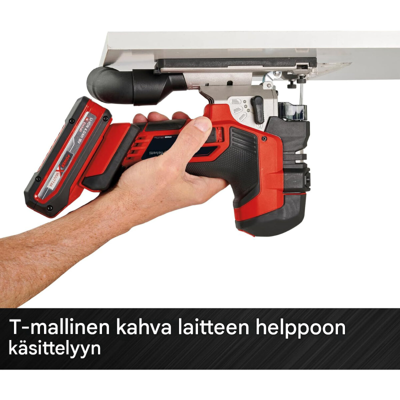 Einhell Professional TP-JST 18/135 Li BL -akku-pistosaha, 18 V, 2.5Ah akku ja laturi