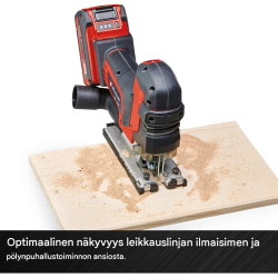 Einhell Professional TP-JST 18/135 Li BL -akku-pistosaha, 18 V, 2.5Ah akku ja laturi
