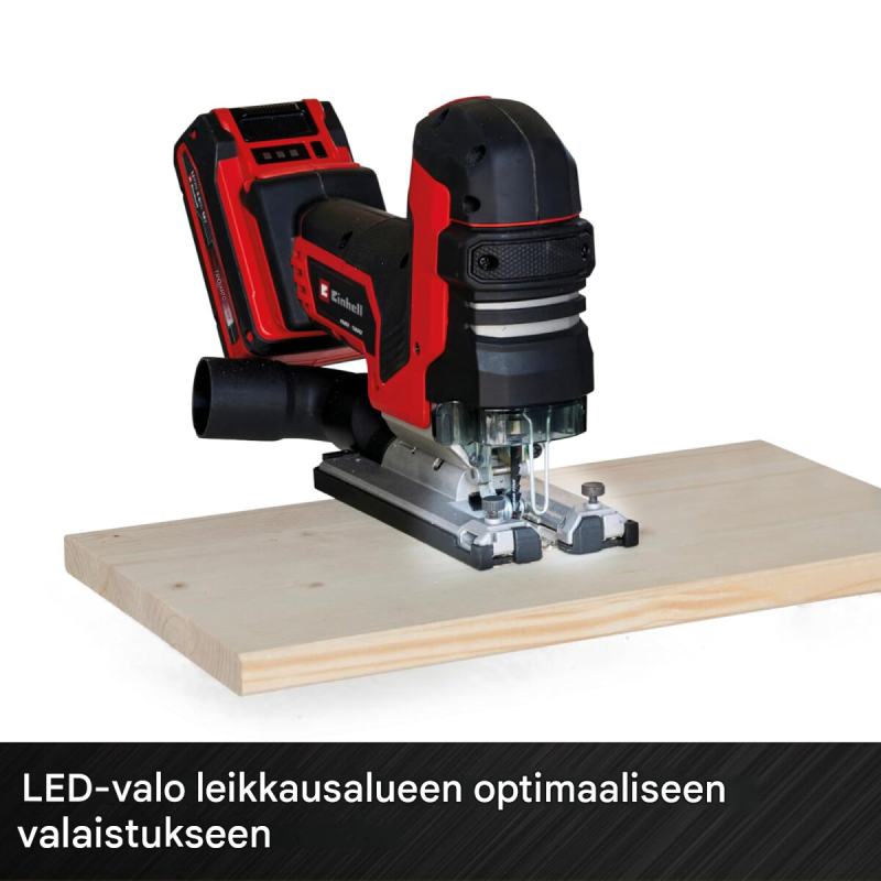 Einhell Professional TP-JST 18/135 Li BL -akku-pistosaha, 18 V, 2.5Ah akku ja laturi