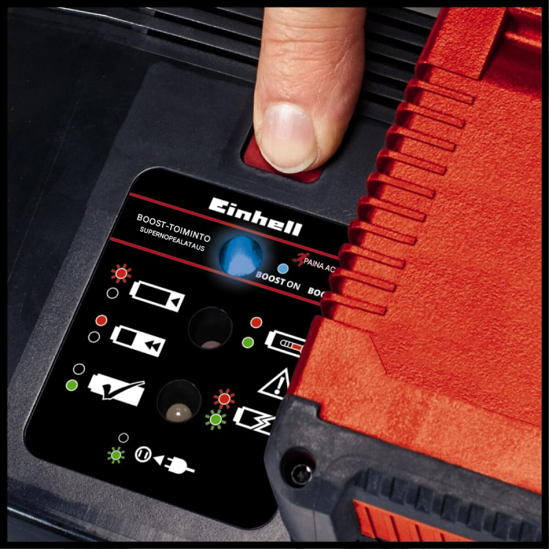 Einhell Power X-Boostcharger 8A -laturi, 18 V, 8 A Power X-Change -akuille