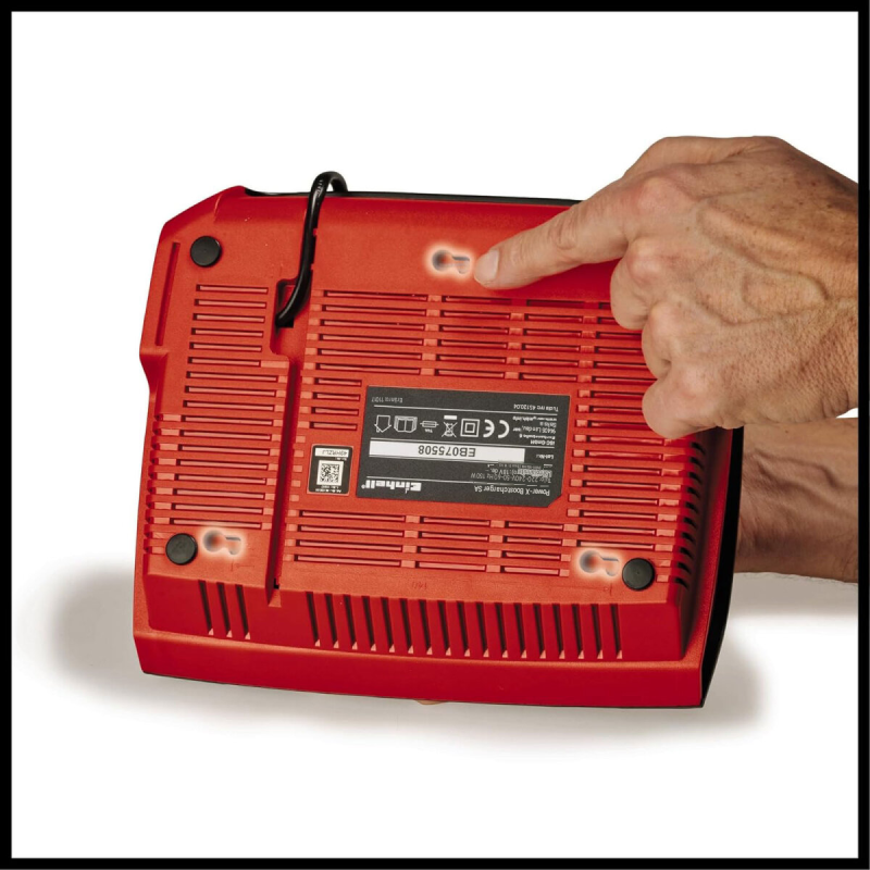 Einhell Power X-Boostcharger 8A -laturi, 18 V, 8 A Power X-Change -akuille