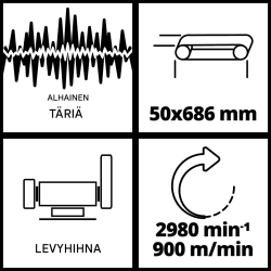 Einhell nauha- ja laikkahiomakone, 350 W