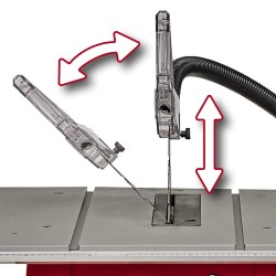Einhell TC-TS 2025/2 U pöytäsaha, 1800 W, 250 mm kovametalliterä, 850 mm työskentelykorkeus