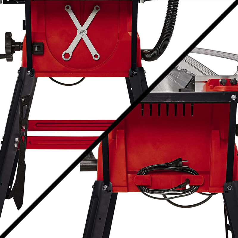 Einhell TC-TS 2025/2 U pöytäsaha, 1800 W, 250 mm kovametalliterä, 850 mm työskentelykorkeus