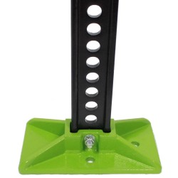 Farm Jack 150 cm tunkki offroad-ajoneuvoille, enintään 3.000 kg, vihreä teräsrunko