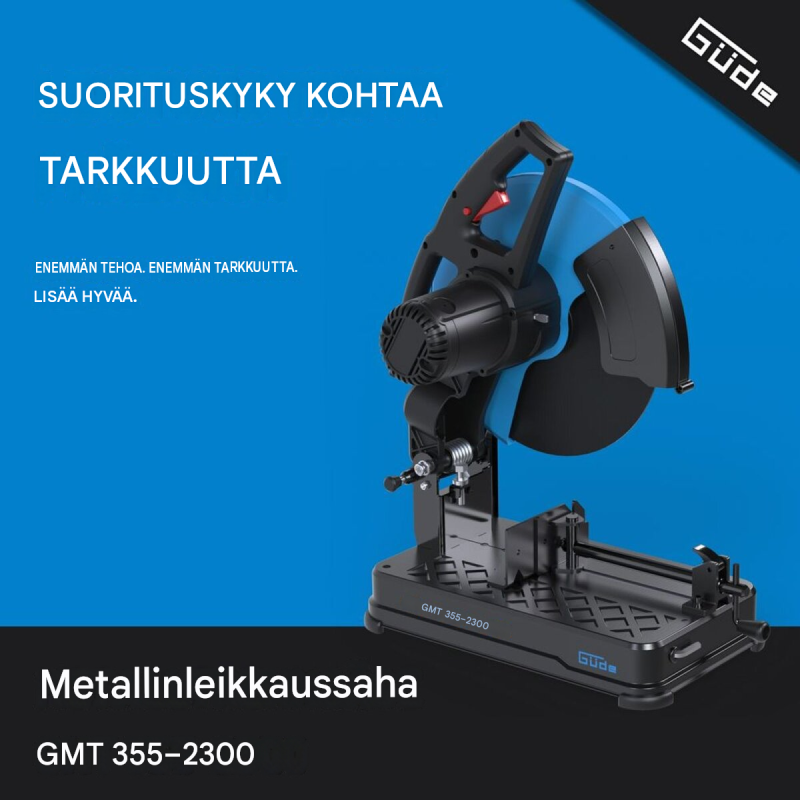 Güde GMT 355-2300 metallikatkaisusaha, 2300 W, 355 mm, teräkselle ja ei-rautametalleille