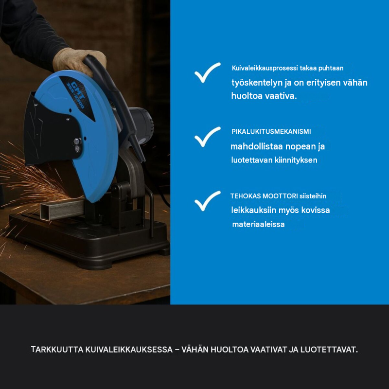 Güde GMT 355-2300 metallikatkaisusaha, 2300 W, 355 mm, teräkselle ja ei-rautametalleille