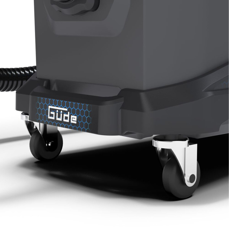 GÜDE Pro 30 märkä-kuivaimuri, 1 800 W, 30 l, ruostumaton teräs, HEPA-suodatin, pölyluokka L