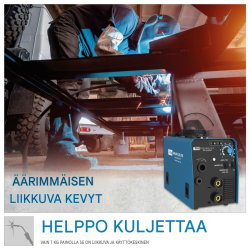 Güde Uni-Mig 125 SYN hitsauslaite, MIG/MAG, puikko, täytelanka ja WIG, 120 A