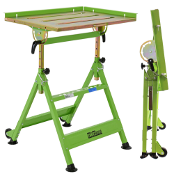 TRUTZHOLM hitsauspöytä 150 kg taitettava säädettävä 77 5 92 5 cm 0 90 32643