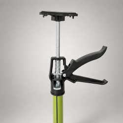 TRUTZHOLM teleskooppituki 57–117 cm, vihreä, 30 kg, kallistettavat tukilevyt
