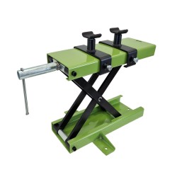TRUTZHOLM moottoripyöränostin 500 kg 90 500 mm teräs vihreä