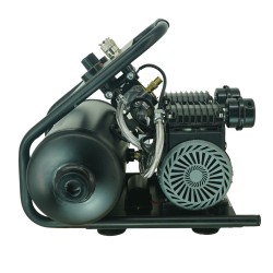 TRUTZHOLM TH-fk9l hiljainen kompressori 900 W, 9 l, 8 bar, tarvikkeilla
