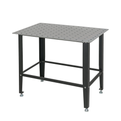 Hitsauspöytä TRUTZHOLM 91 5 x 61 x 80 cm mattamusta 200 kg reikälevy 16 mm