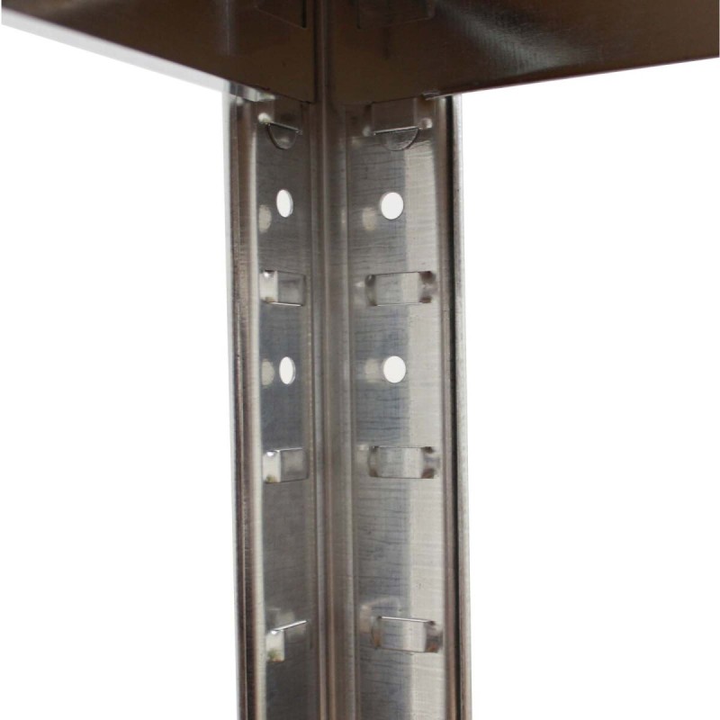 Raskashyllystö 2 kpl, metalli, 160 x 80 x 40 cm, 4 tasoa, 320 kg per hylly