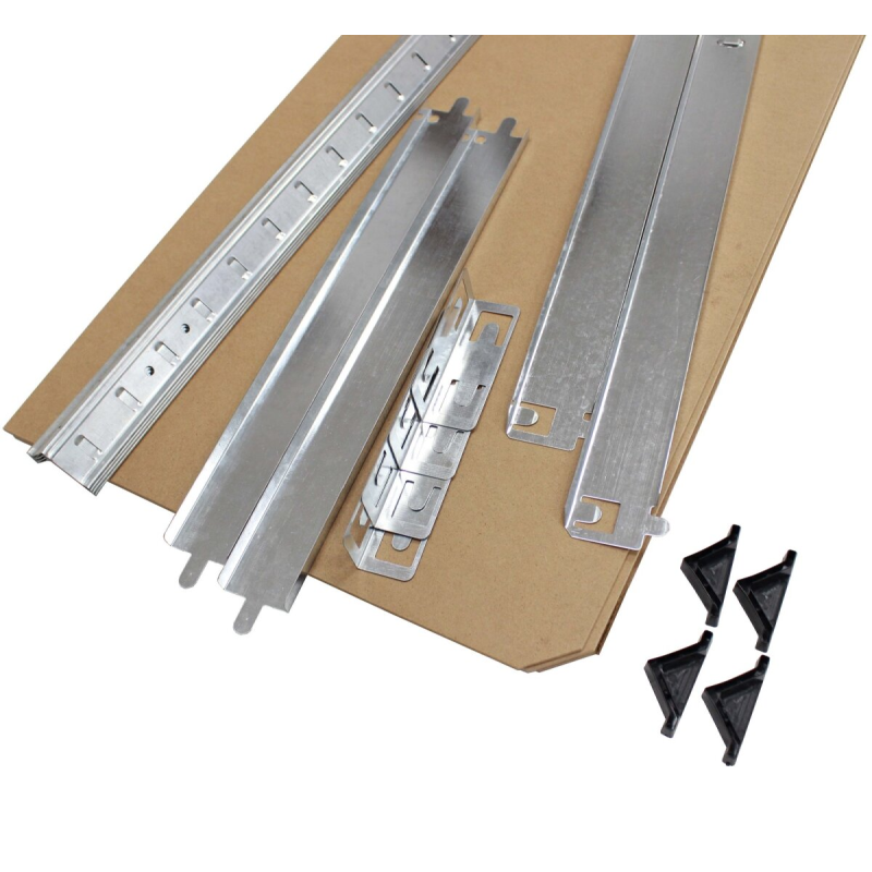 Raskaan kuorman hylly 2 kpl, 180 x 90 x 30 cm, 875 kg hyllyä kohden
