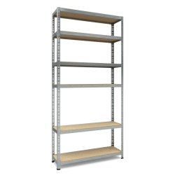 TKT raskaan kuorman hylly 210 x 100 x 30 cm 6 puuhyllyä 150 kg per hylly
