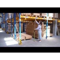 TRUTZHOLM teleskooppituki 160–290 cm, säädettävä, enimmäistukikuorma 60 kg