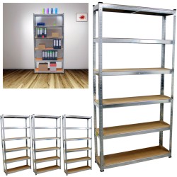 TRUTZHOLM raskashylly 4 kpl 200 x 100 x 30 cm sinkitty 6 MDF tasoa 900 kg hylly