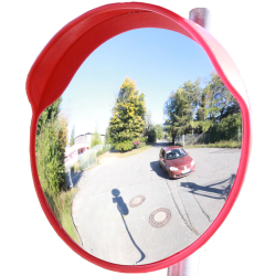 TRUTZHOLM liikennepeili 60 cm kupera polykarbonaatti 130 160 näkökenttä putkikiinnike