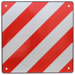 TrutzHolm® 2-in-1-varoitustaulu Italiaan ja Espanjaan, 50 x 50 cm, alumiini