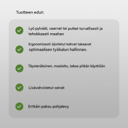 Trutzholm® paalujuntta 18 kg, teräs, Ø 145 mm, 600 mm, 40115