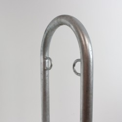 Polkupyöräteline 2 kpl, kuumasinkitty teräs, 900 x 840 x 400 mm, 4 paikkaa, numero 34845