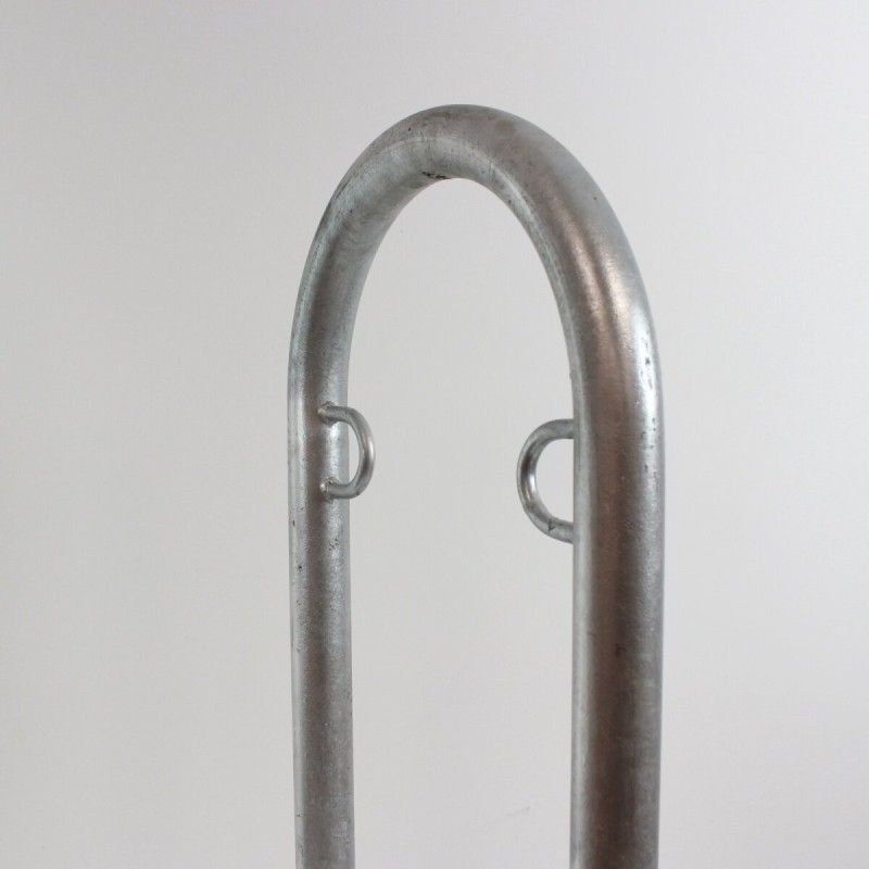 Polkupyöräteline 2 kpl, kuumasinkitty teräs, 900 x 840 x 400 mm, 4 paikkaa, numero 34845