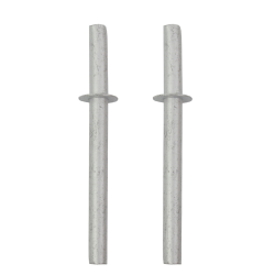 Polkupyöräteline Parker Typ H 2 kpl, 1150 x 760 mm, galvanoitu teräs, antrasiitti, betoniasennus
