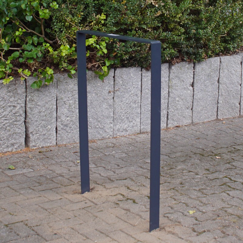 Polkupyöräteline 2 kpl, Parker Typ U, 115 x 76 cm, antrasiitti, teräs, betonointi