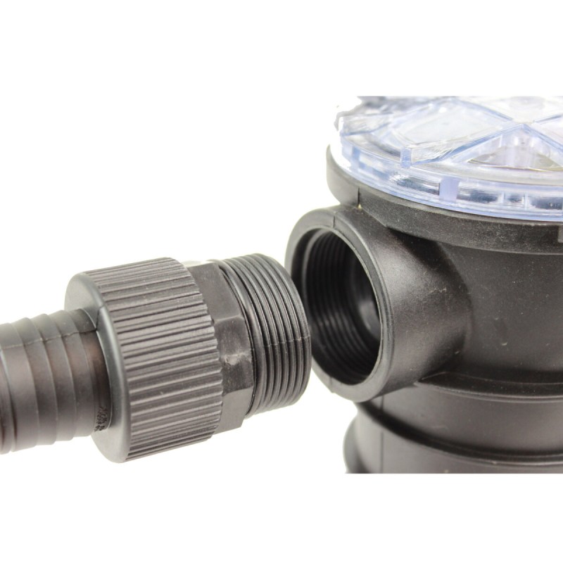 Uima-allas- ja lämpöpumpun letkuliittimet 2 kpl, ABS, 1 1/2", 24–34 mm
