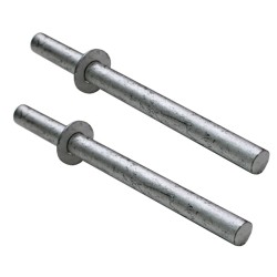 TRUTZHOLM polkupyörien nojatelineet 2 kpl, 118 x 56 cm, teräs, antrasiitti, betonoitava