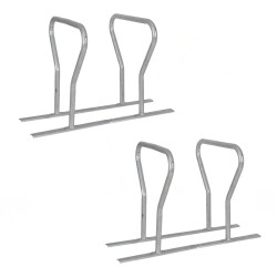 TRUTZHOLM polkupyöräteline 8 pyörälle kuumasinkitty teräs 1400 x 760 x 920 mm 35075901