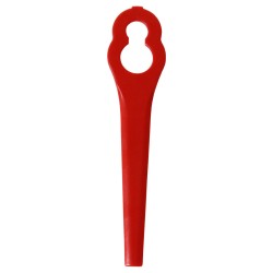TRUTZHOLM 40 kpl nailonvaihtoteriä ruohotrimmeriin, 90 x 20 mm, punainen