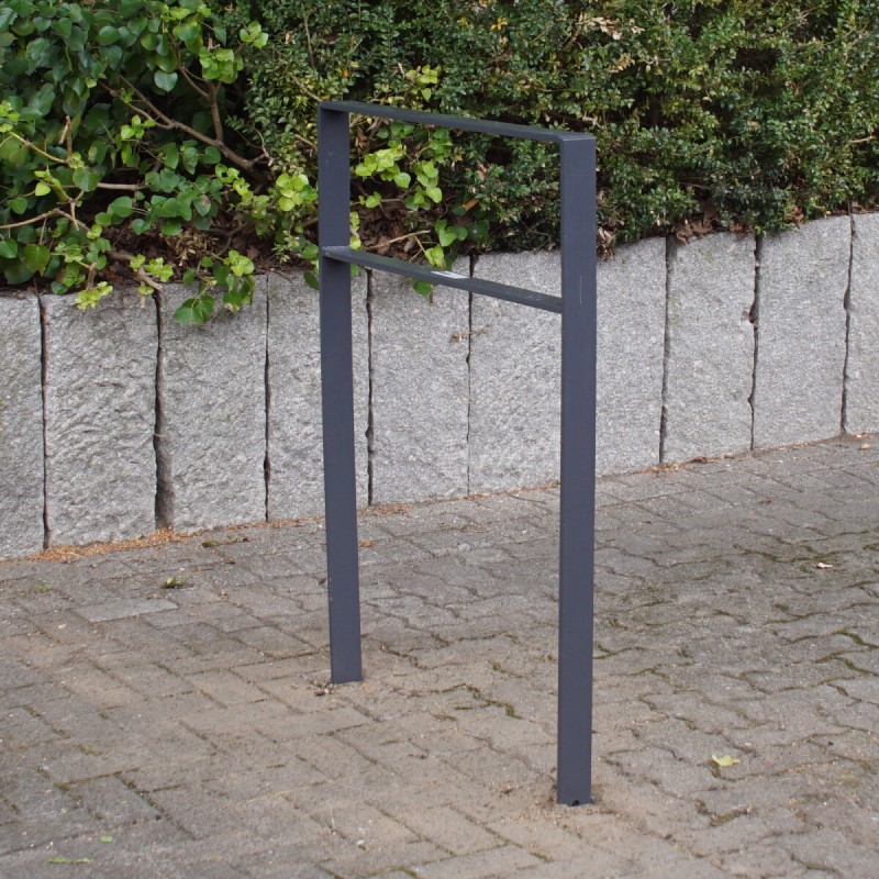 Polkupyöräteline 5 kpl, 2 paikkaa, 1140 x 770 mm, teräs, antrasiitti, betonoitava