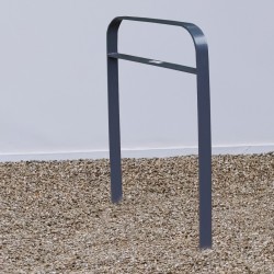Polkupyöräteline 5 kpl, 2 paikkaa, 1150 x 760 mm, antrasiitti, betonoitava teräs