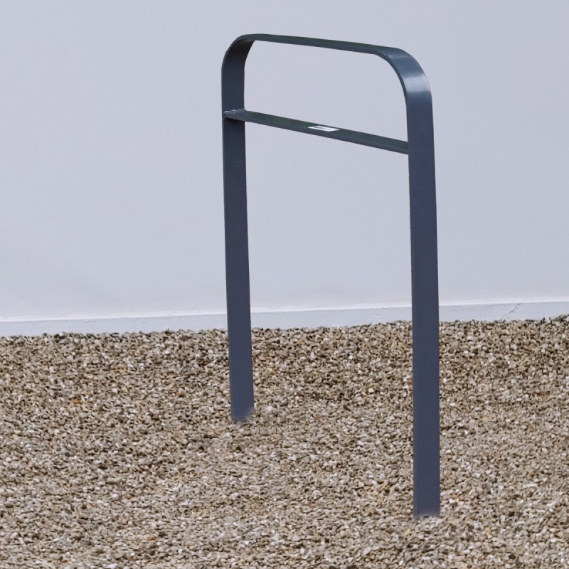 Polkupyöräteline 5 kpl, 2 paikkaa, 1150 x 760 mm, antrasiitti, betonoitava teräs