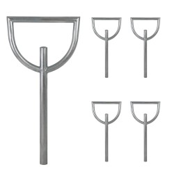 TRUTZHOLM polkupyöräteline 5 kpl 115 x 56 cm kuumasinkitty teräs 2 pyörälle